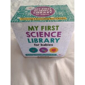 My First Science Library for Babies Chris Ferrie 8 Board Books Box Set